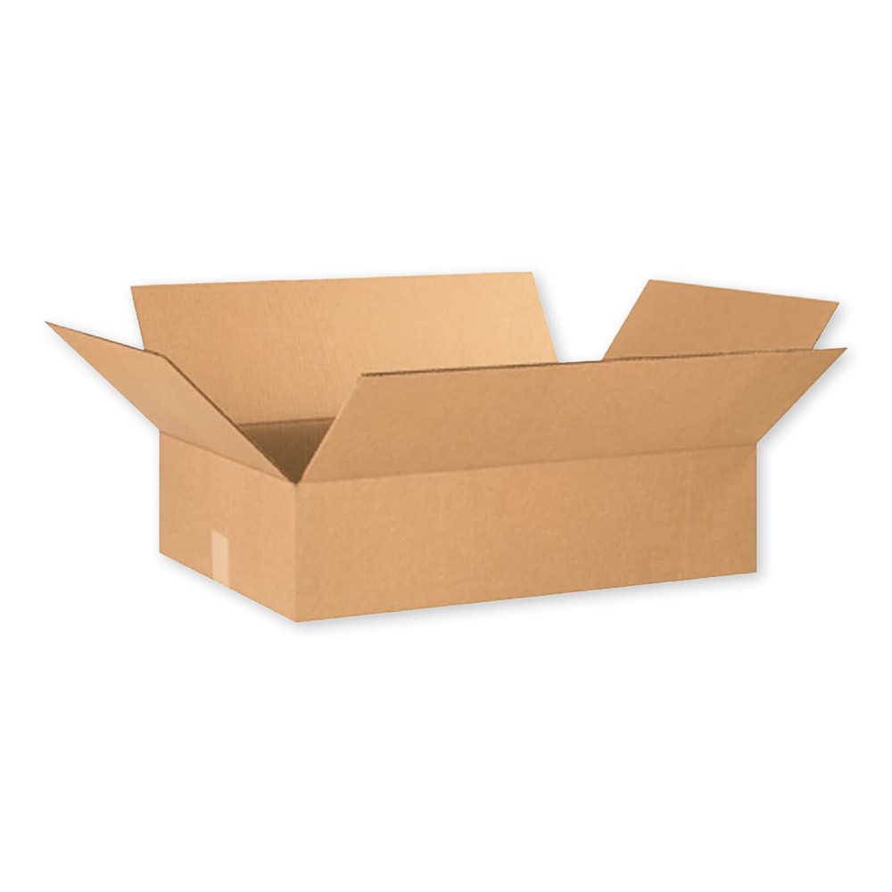 14 x 14 x 4 – Flat Corrugated Boxes – ECT-32, 25/Bundle