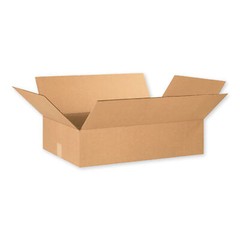 14 x 14 x 4 – Flat Corrugated Boxes – ECT-32, 25/Bundle