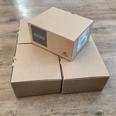 Lot Of 16 Empty Schlage Boxes Flip Top Used Shipping Cardboard 7x6x3.5