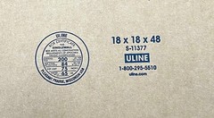 18″ x 18″ x 48″ CARDBOARD BOX – 200 lb – SINGLE BOX – TALL