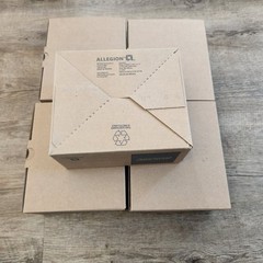 Lot Of 16 Empty Schlage Boxes Flip Top Used Shipping Cardboard 7x6x3.5