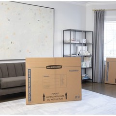 Bankers Box SmoothMove TV/Picture/Mirror Moving Box, Medium, 37 x 4 x 27 Inches,