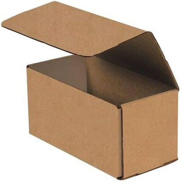 50 10″ x 6″ x 4″ Kraft Corrugated Mailers Die Cut Tuck Flap Boxes