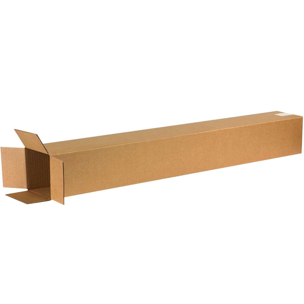 TAPE LOGIC 6x6x48 Tall Corrugated Boxes, Tall, 6L x 6W x 6″ x x 48″, Kraft