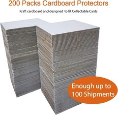 Bulk 200 Count Lightweight Flat Cardboard Inserts 3.5×4.5 Inch – Quality