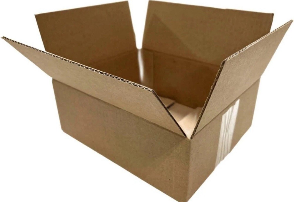 100 8x6x4 Cardboard Paper Boxes Mailing Packing Shipping Box Corrugated…