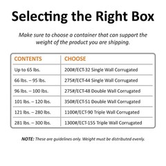 18x6x45 Side Loading Shipping Boxes Heavy Duty Kraft Corrugated Pack of 5