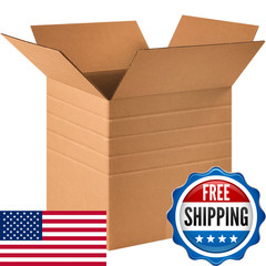 Boxes Fast Boxes Bfmd161616 Multi-Depth Cardboard Boxes 16 X 16 X 16 Pre-Scored