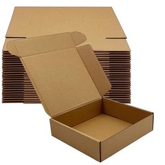 Shipping Boxes 8x5x2 inch 50 Pack,Brown Corrugated Boxes Mailer Packaging for…