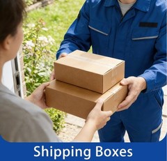 4x4x4 Shipping Boxes 50 Pack – Small Corrugated Cardboard Mug Mailer Box Brown.