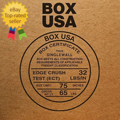 Flat Mailer Shipping Boxes 18″L X 12″W X 2″H Large 50-Pac Corrugated Cardboard