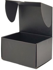 Black Shipping Boxes for Small Business Pack of 15-12x9x6 inches Cardboard Co…