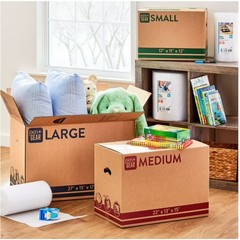 (10 pack) Pen+Gear Large Moving Boxes, 27L x 15W x 17H, Kraft