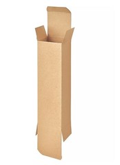 100 Reverse Tuck Cartons Boxes – Kraft, 2 1/2 x 2 1/2 × 8″ Free Fast Shipping In