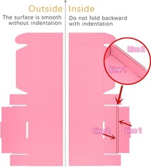 Recyclable Pink Mailer Boxes | 12x9x4 in. – Perfect for Gifts & Shipping