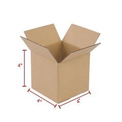 Wholesale 100 – 1000 4x4x4 Corrugated Mailer Mailing Packing Shipping Boxs