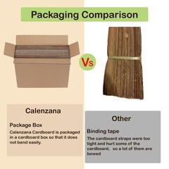 50 Pack 8.5×11 Inch Brown Corrugated Cardboard Sheets for Packing Mailing