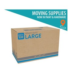 (10 pack) Pen+Gear Large Heavy Duty Kraft Moving Boxes, 27L x 15W x 17H