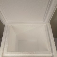 NEW Styrofoam Shipping Cooler 8.25 x 6.25 x 12 Inside Insulated Shipper With Box