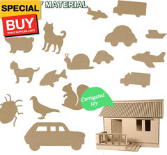 50 Pack Brown Corrugated Cardboard Sheets 8″L x 10″W, Flat Kraft Sheet for DIY G
