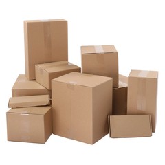 50pcs 14″x10″x4″ Cardboard Paper Boxes Mailing Packing Shipping Box Corrugated