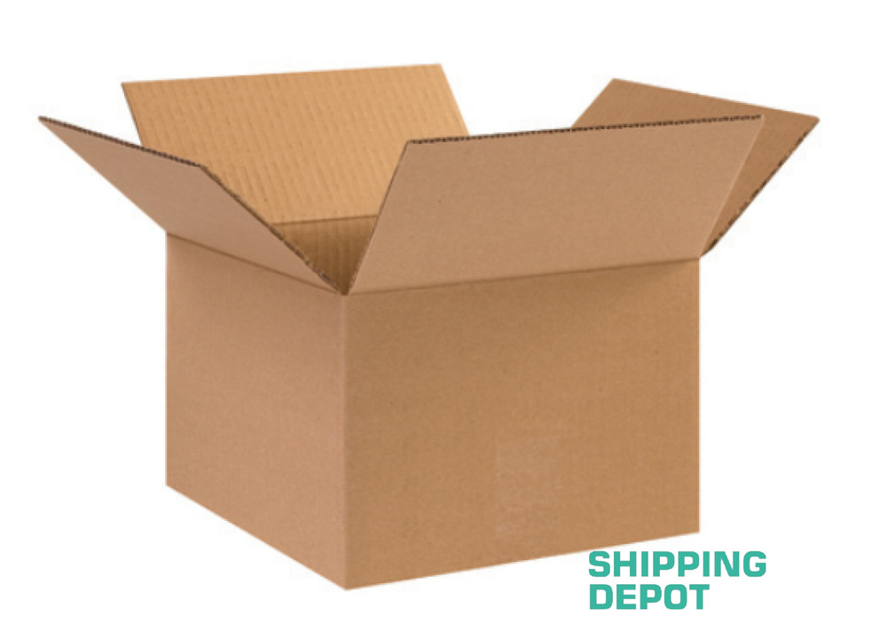 100~ 10X10X7″ Corrugated Kraft Cardboard Cartons Shipping Packing Box Boxes Cube