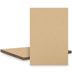 Corrugated Cardboard Sheets Flat Packaging Pads for Packing Mailing DIY Projects