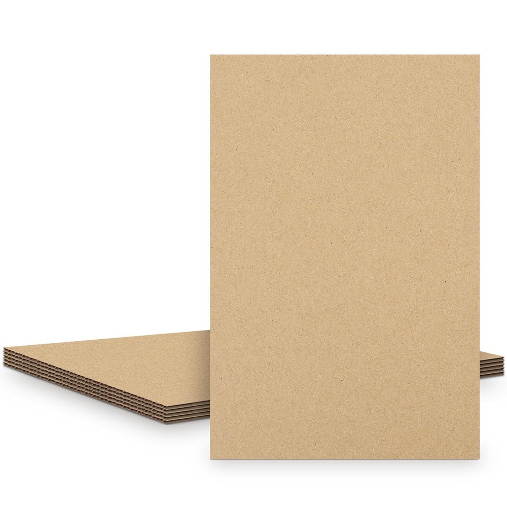 Corrugated Cardboard Sheets Flat Packing Mailing Pads DIY Craft Shipping Inserts