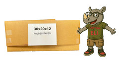 30″ x 20″ x 12″ Cardboard Corrugated Box