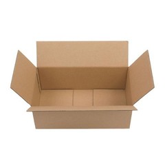 100 Sturdy & Lightweight Corrugated Paper Boxes 6x4x2″（15.2*10.2*5.1cm）Yellow