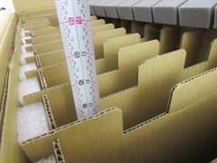 10-Slot Motherboard Shipping Storage Box 1-1/4″Wx 10-3/4″L x 13-1/2″ Depth Slots