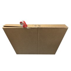 TV Moving Box 56-70 Inch TVs Double Wall Corrugated Sleeves Protective Packaging
