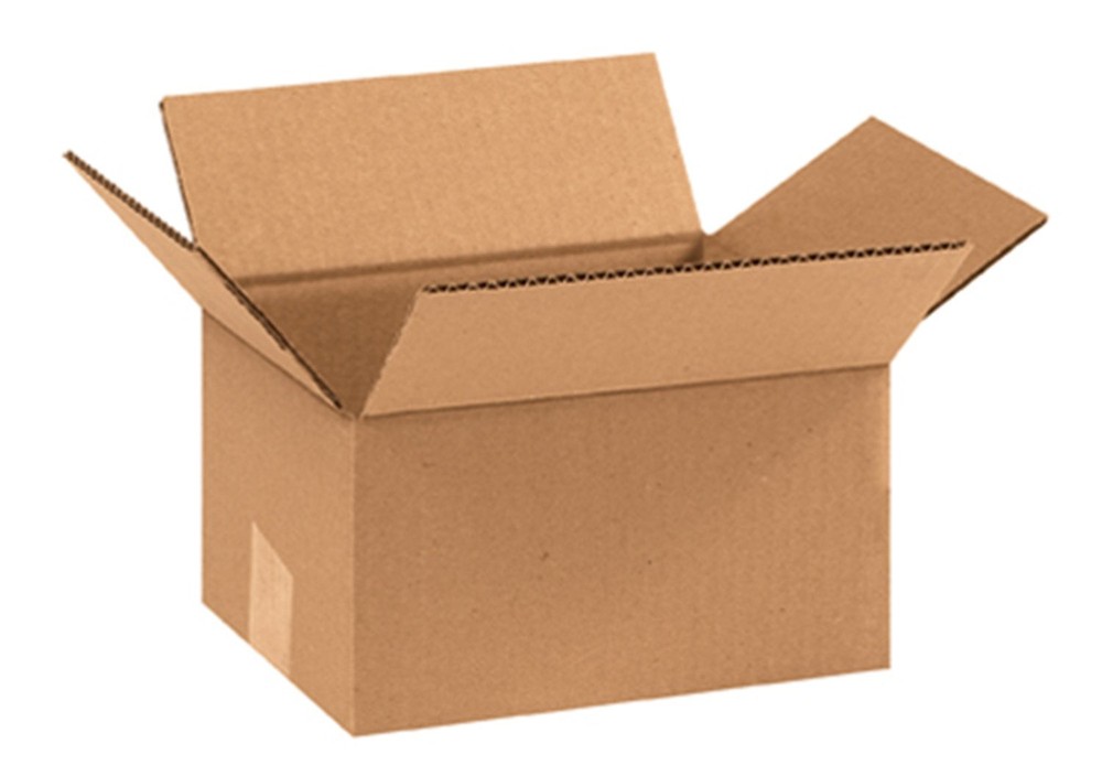 50 Pack Corrugated Moving Shipping Boxes 7x5x4 Cardboard Mailing Packing Boxes