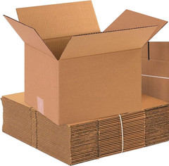 25-Pack Medium Shipping Boxes 12″x10″x8″ – Perfect for Moving & Storage