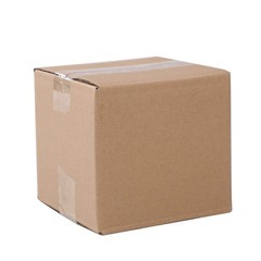 100 Pcs Shipping Boxes 4x4x4 Inch Small Corrugated Cardboard Moving Packing Box