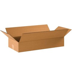 22″ x 10″ x 4″ New 25 Count 32 ECT Single Wall Corrugated Boxes