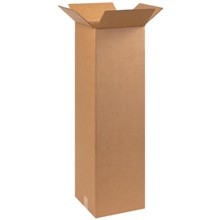 10 x 10 x 36″ Tall Corrugated Carton Boxes-Pack of 25