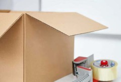 1-100 24x14x6 Corrugated Cardboard Packing Shipping Mailing Moving Carton Boxes