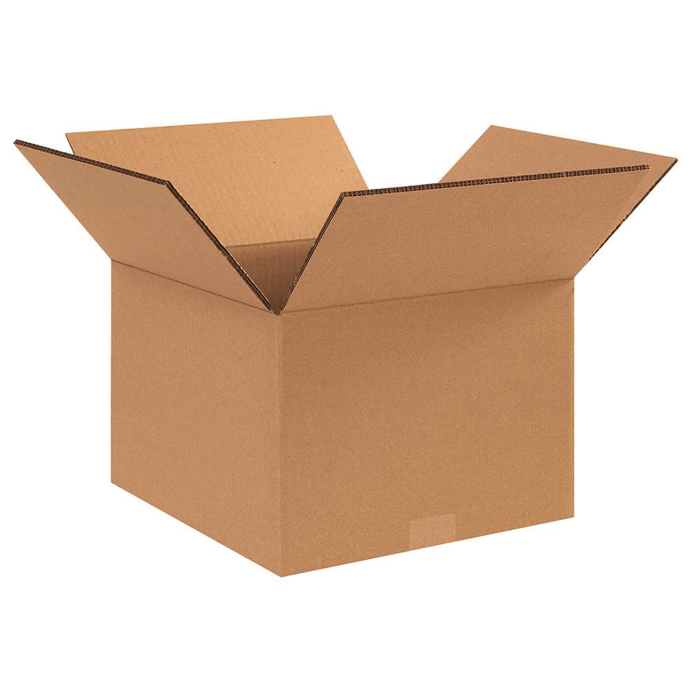 GRAINGER APPROVED 55VM21 PK 15 Shipping Box,12x10x10 in 55VM21