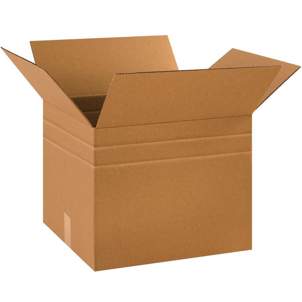 Tape Logic Tlmd181515 Multi-Depth Corrugated Boxes 18 X 15 X 15 Kraft Pack Of 10