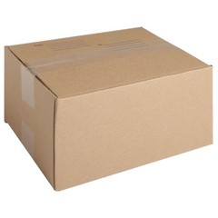 30 Count Shipping Box Recycled Corrugated Box Lightweight Packing Business NEW