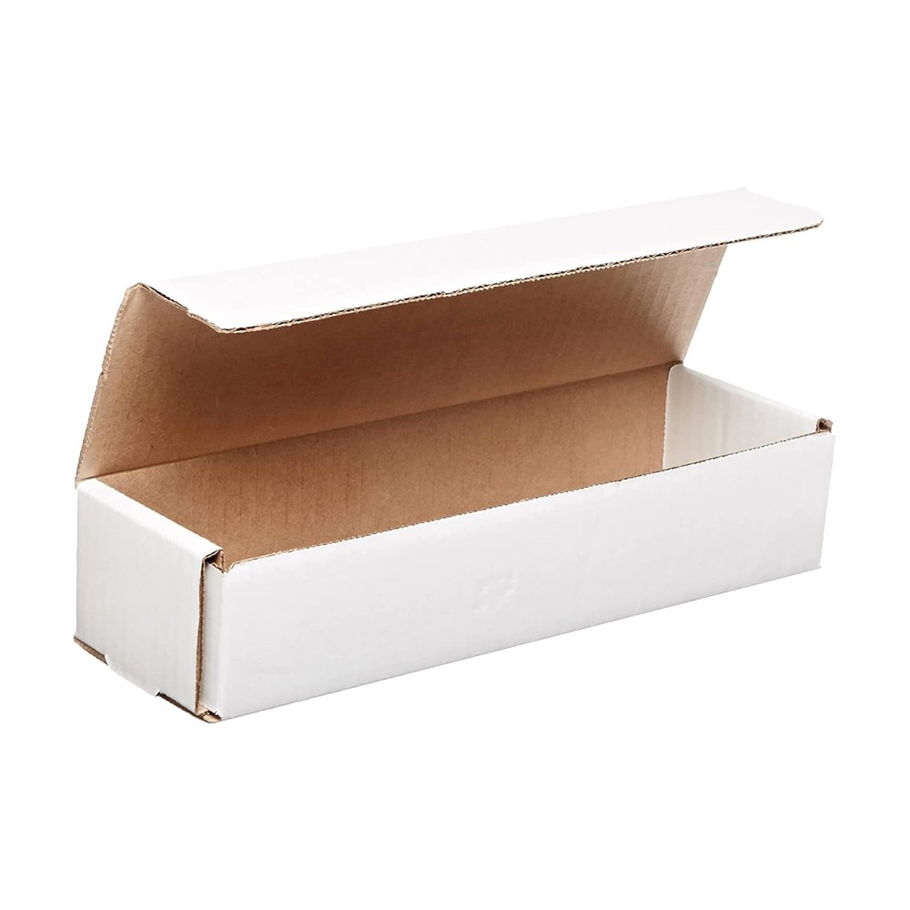 50 10″ x 3″ x 2″ White Corrugated Mailers Die Cut Tuck Flap Boxes Free Shipping