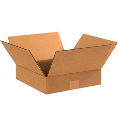 PARTNERS BRAND 12 x 12 x 3 Corrugated Cardboard Boxes, 12″ x x 3″, Kraft