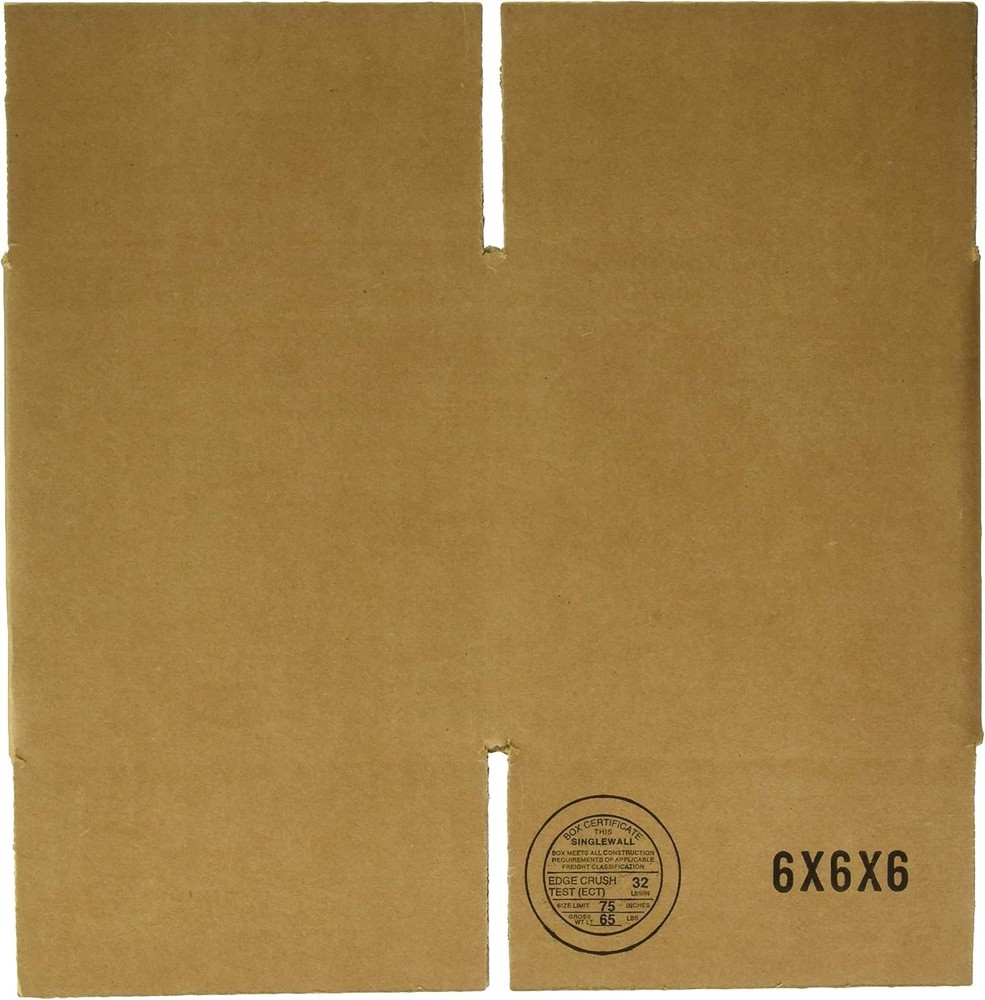 25 Durable 6x6x6 Shipping Boxes – Secure and Convenient Packaging Solution