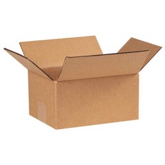 GRAINGER APPROVED 55VG20 Shipping Box,Single Wall,32 ECT,Kraft PK 25