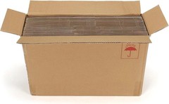 White Cardboard Shipping Boxes – 30 Count – 10x7x5 Inches, Recyclable