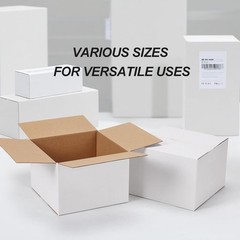 Brand New 7x7x5 White Shipping Boxes Set of 40