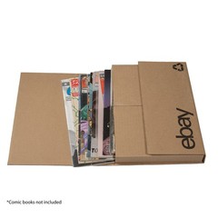 eBay-Branded Boxes With Black Color Logo – Comic Book Mailer – 10.75×7.5×1