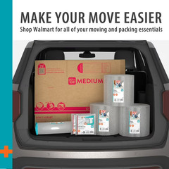 (10 Pack) Small Moving Boxes, 17 In. L X 11 In. W X 12 In. H, Kraft