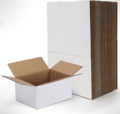 Shipping Boxes 8x6x4 Corrugated Cardboard 40-Pack Mailing Packing